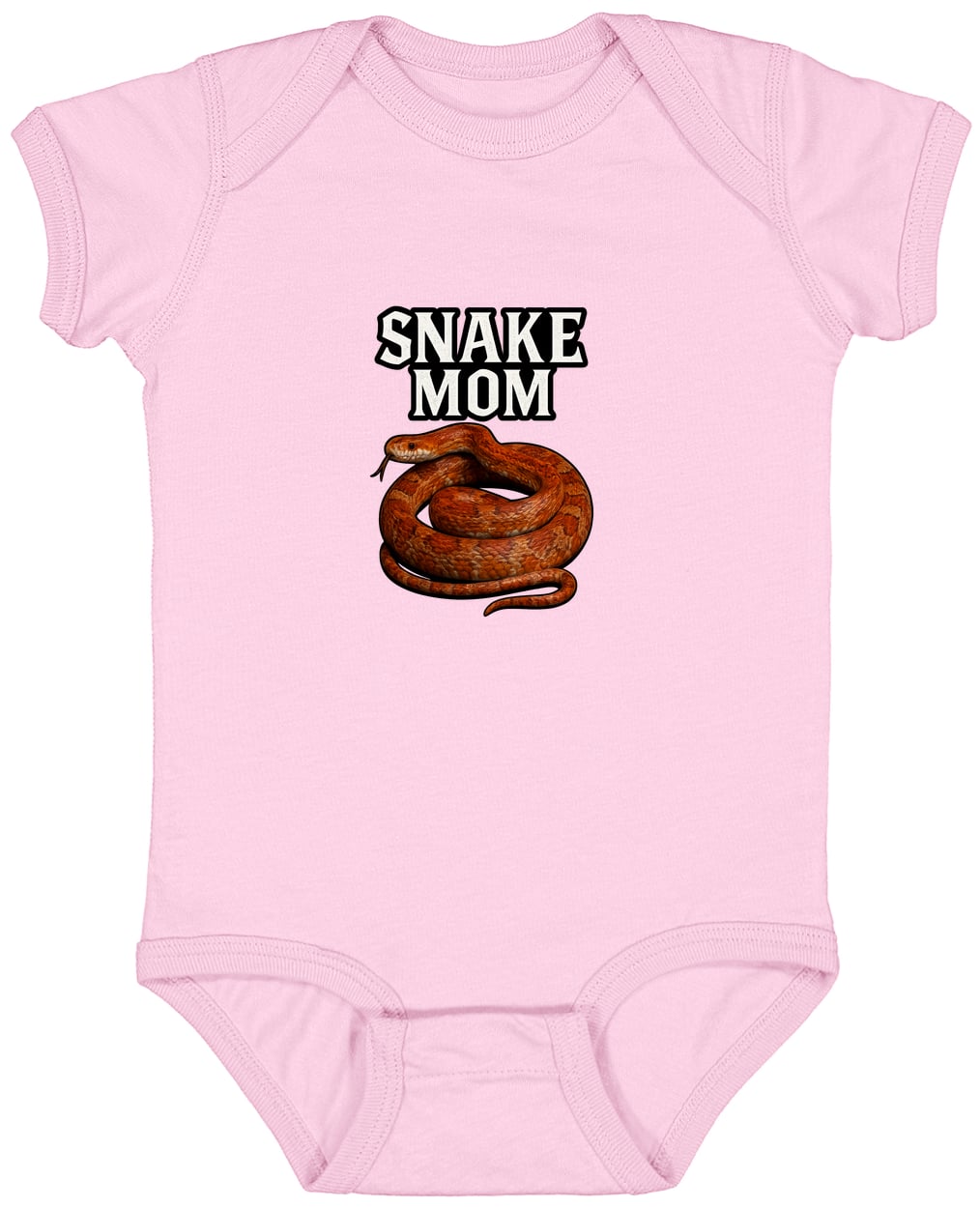 4424 Infant Fine Jersey Bodysuit - Pink
