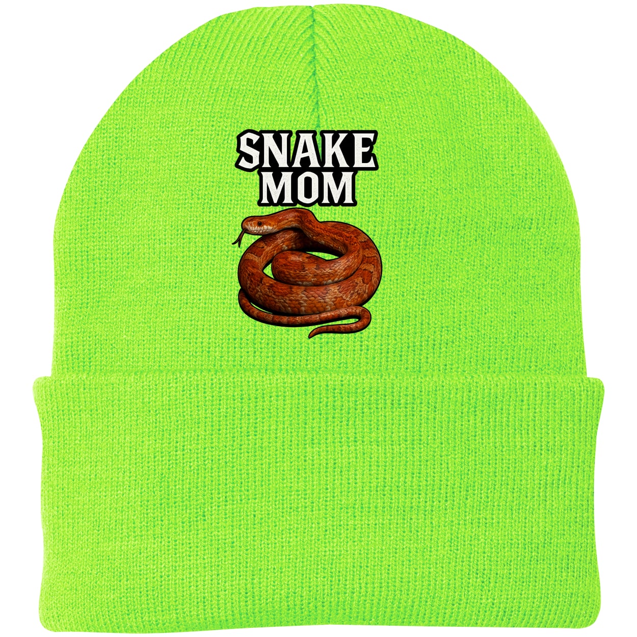 CP90 Port & Company Knit Beanie - Neon Green