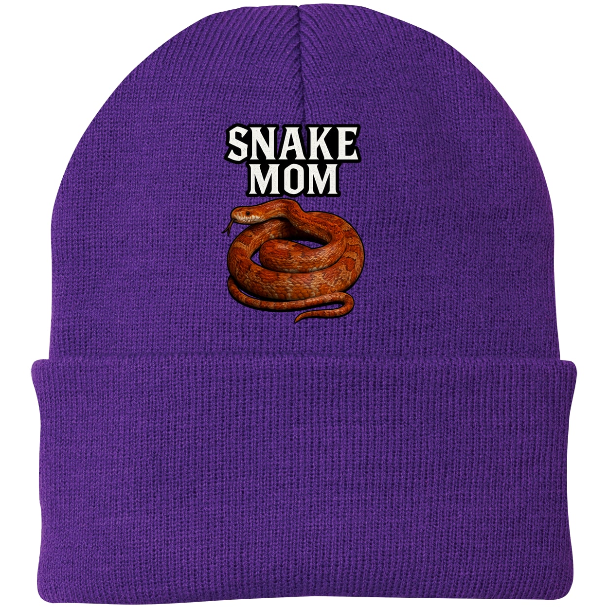 CP90 Port & Company Knit Beanie - Athletic Purple