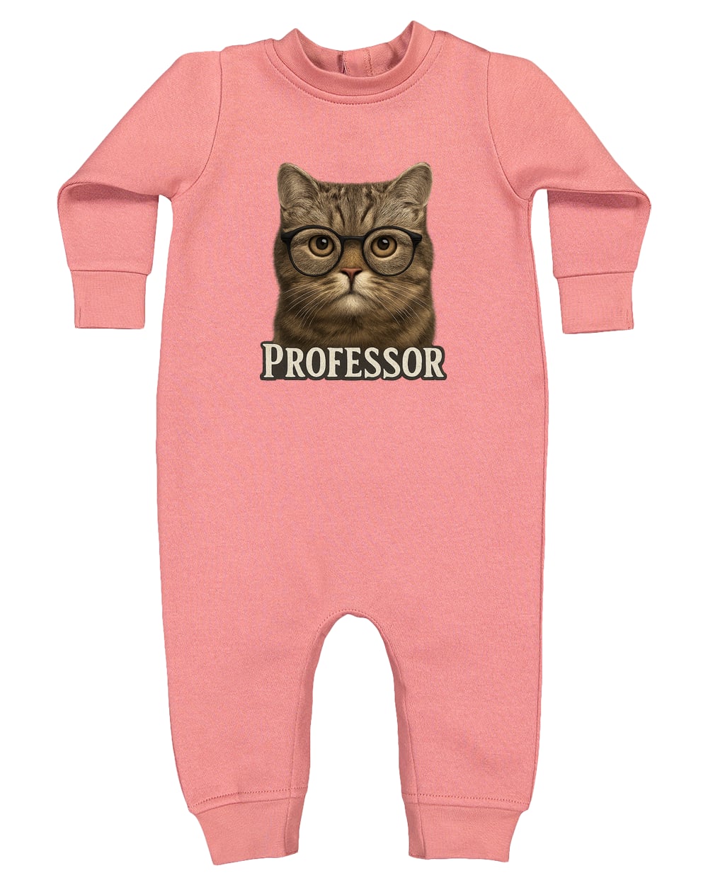 4447 Rabbit Skins Infant Fleece One-Piece Bodysuit - Mauvelous