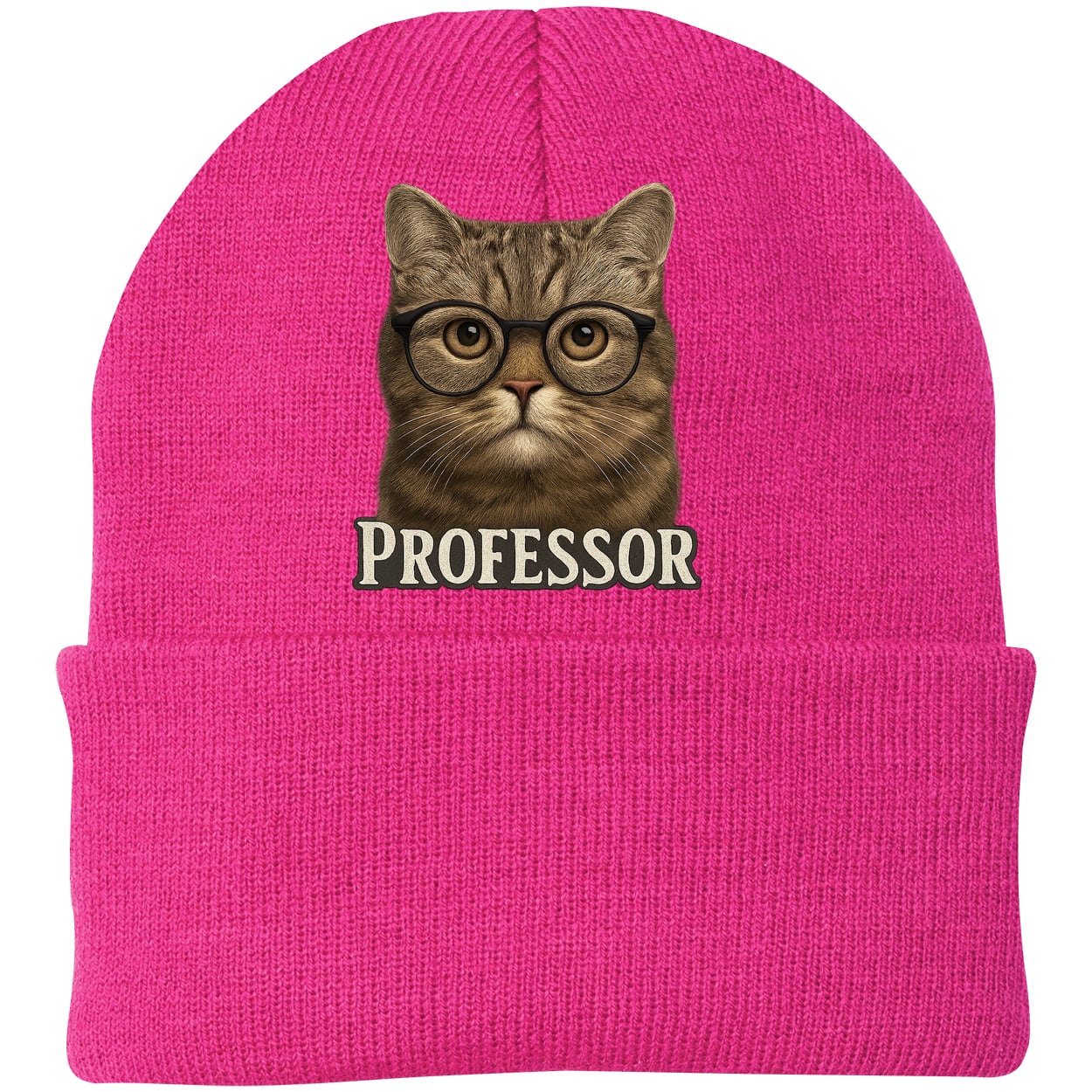 CP90 Port & Company Knit Beanie - Neon Pink