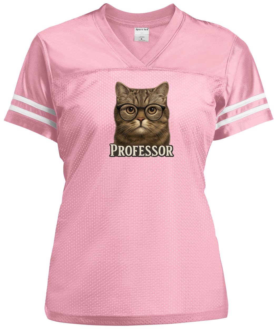 LST307 Sport-Tek Ladies' Replica Jersey - Light Pink/White