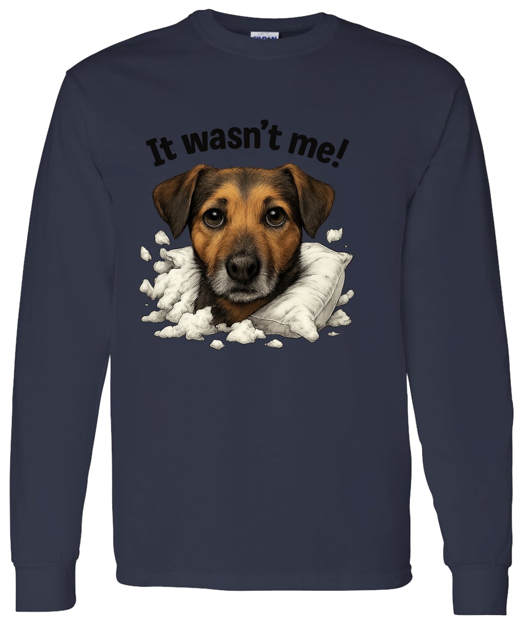 G540 LS T-Shirt 5.3 oz. - Navy
