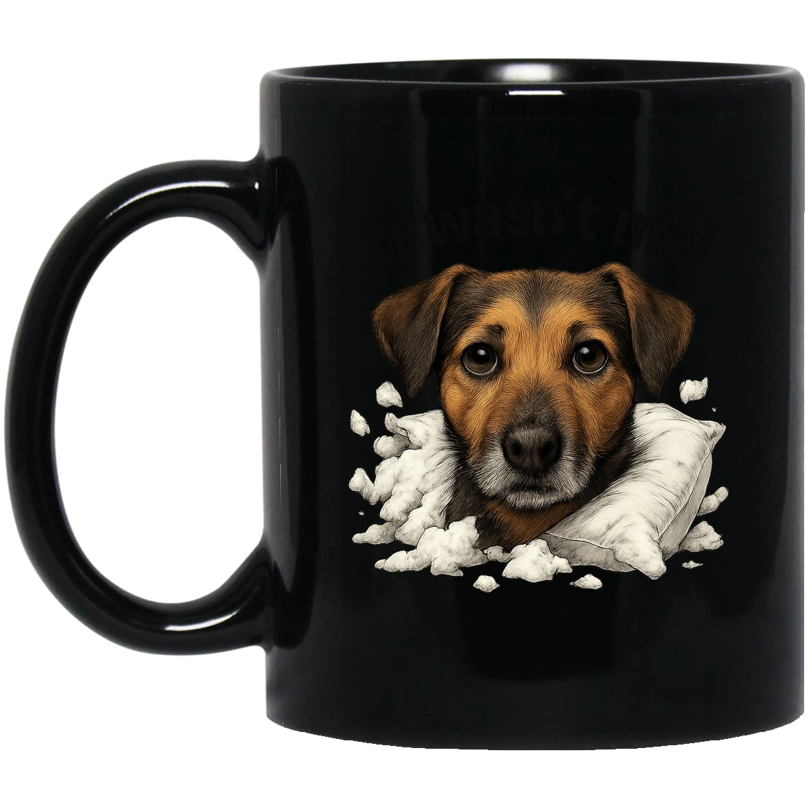 BM11OZ 11oz Black Mug Design Preview