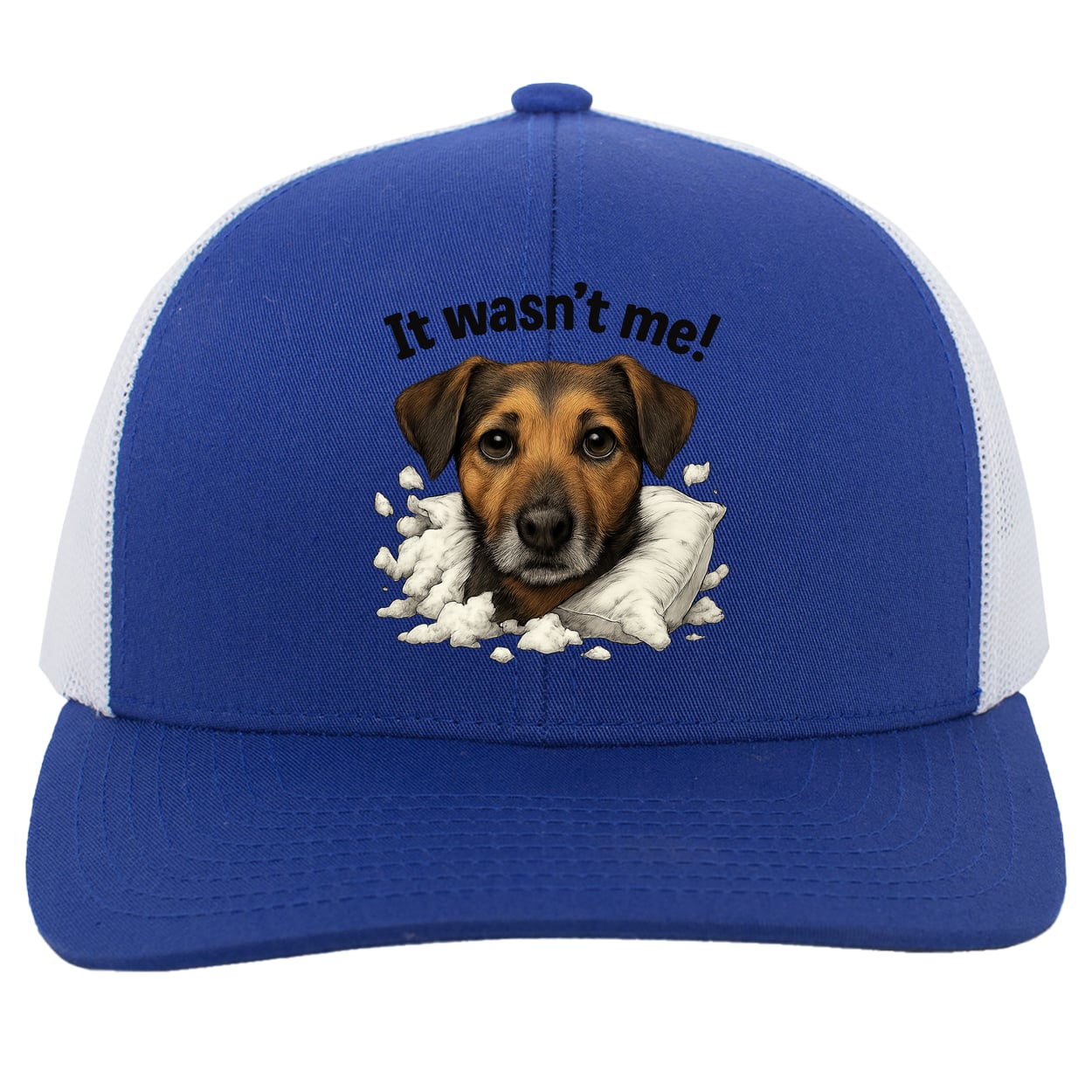 104C Trucker Snap Back - Royal/White