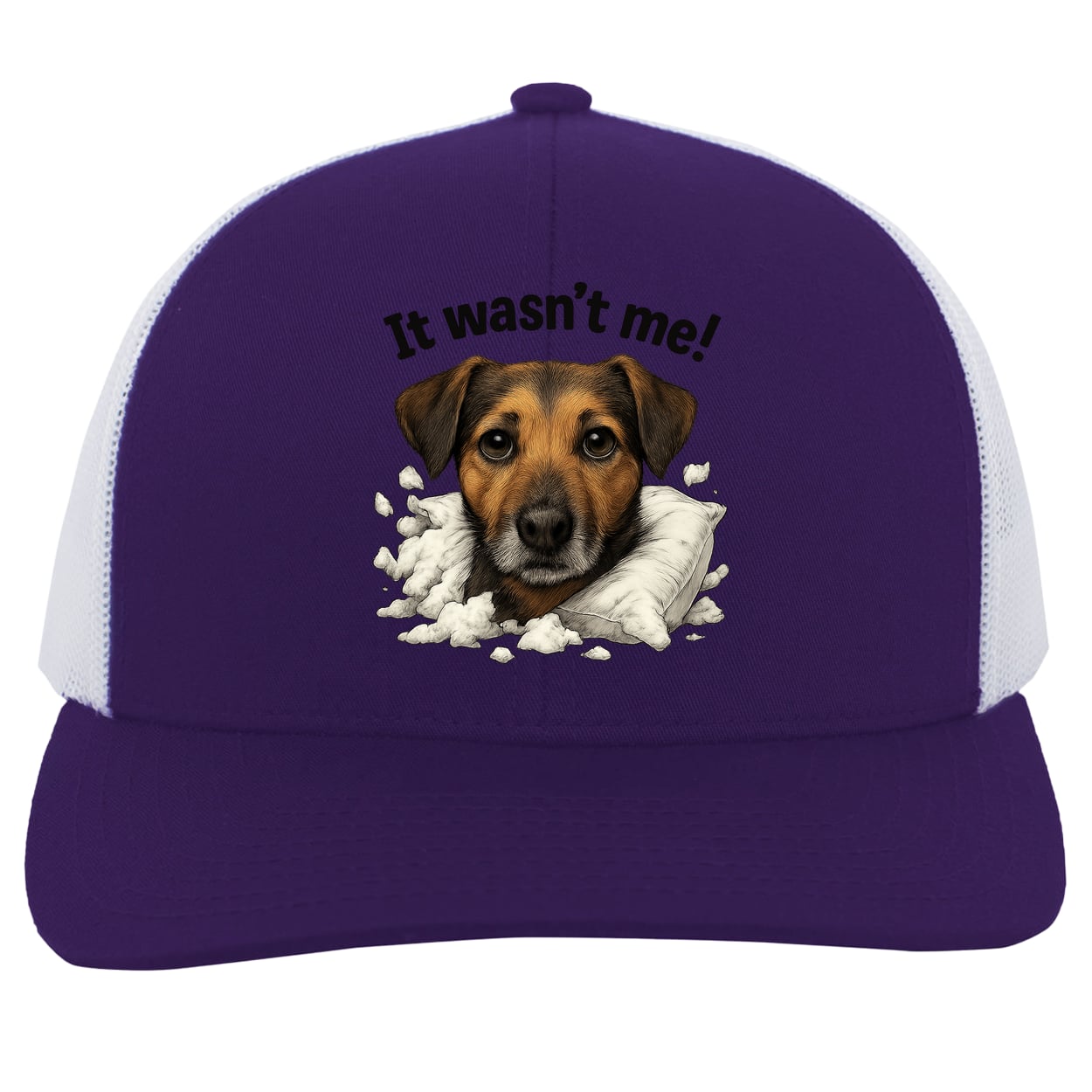 104C Trucker Snap Back - Purple/White