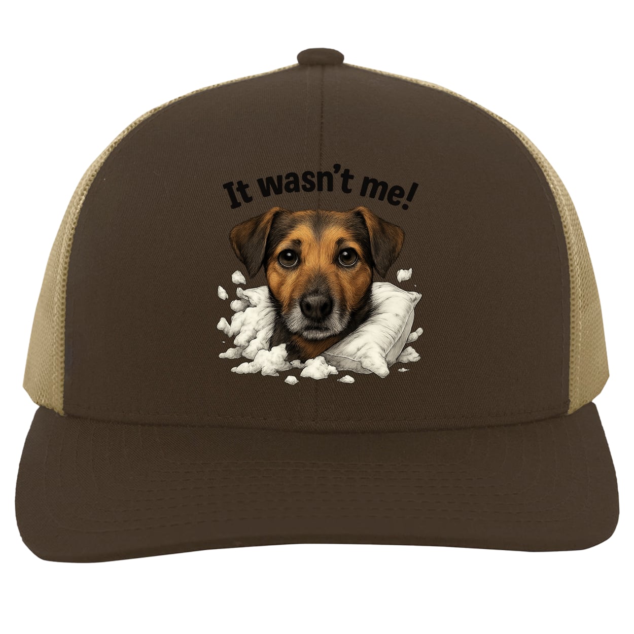 104C Trucker Snap Back - Brown/Khaki