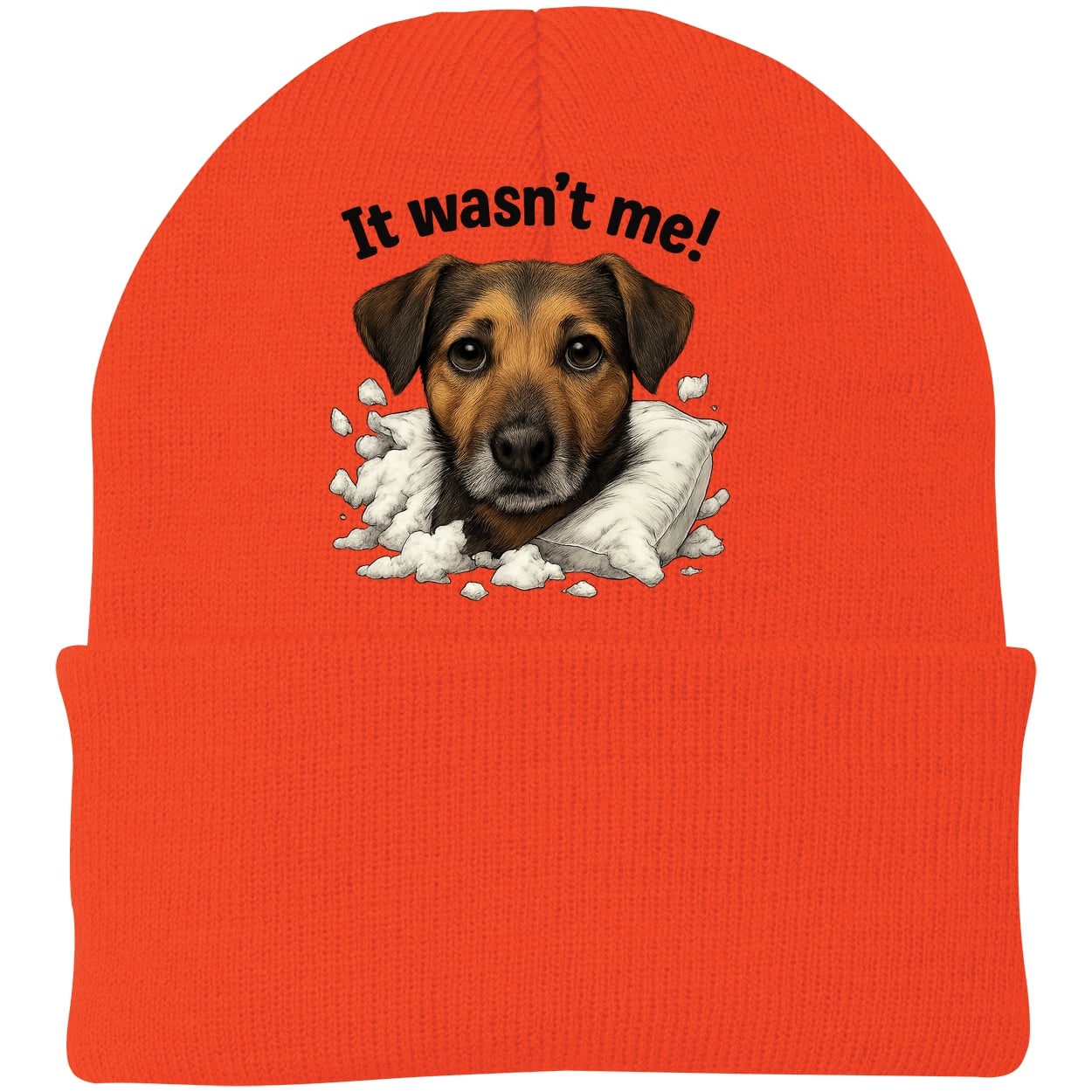 CP90 Port & Company Knit Beanie - Athletic Orange