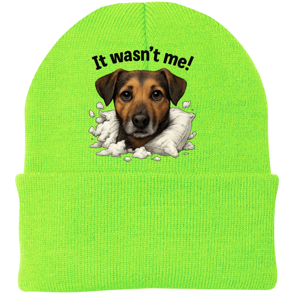 CP90 Port & Company Knit Beanie - Neon Green