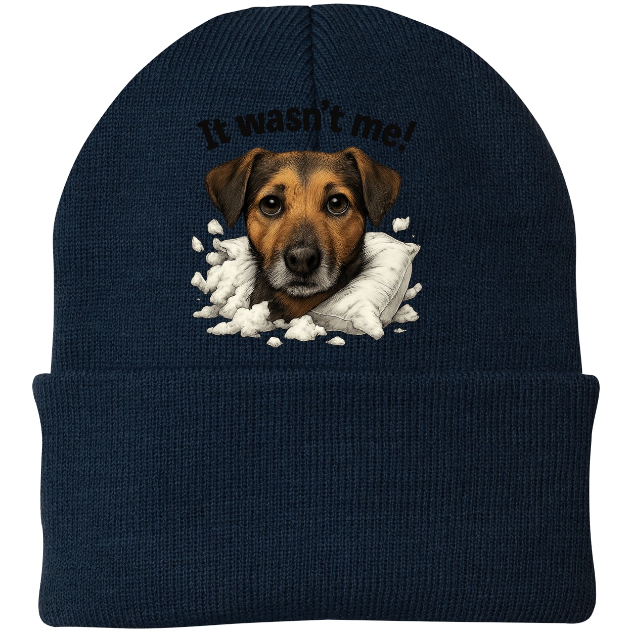 CP90 Port & Company Knit Beanie - Navy