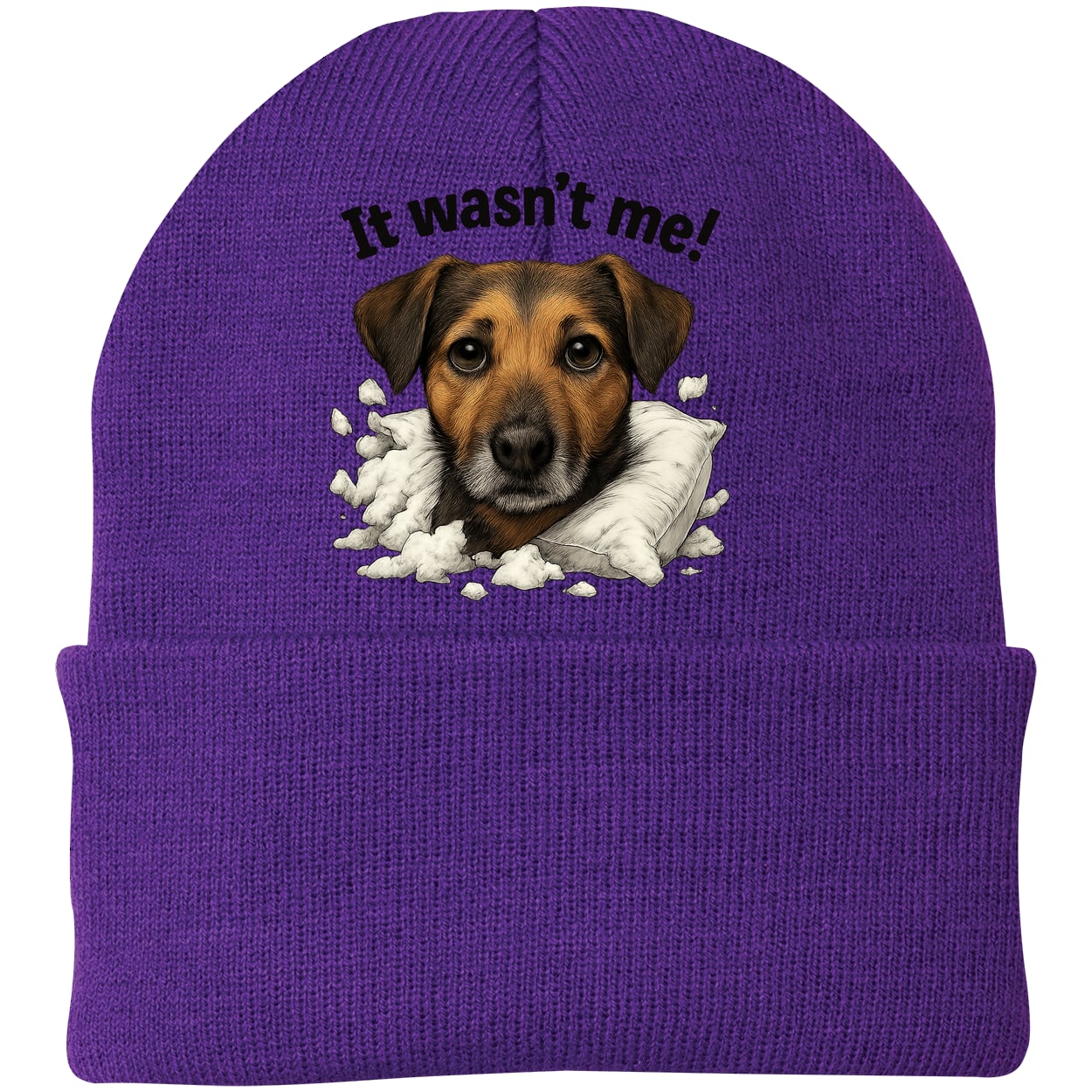 CP90 Port & Company Knit Beanie - Athletic Purple
