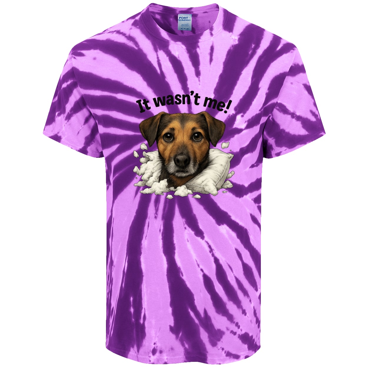 PC147 Port & Company Tie-Dye Tee - Purple