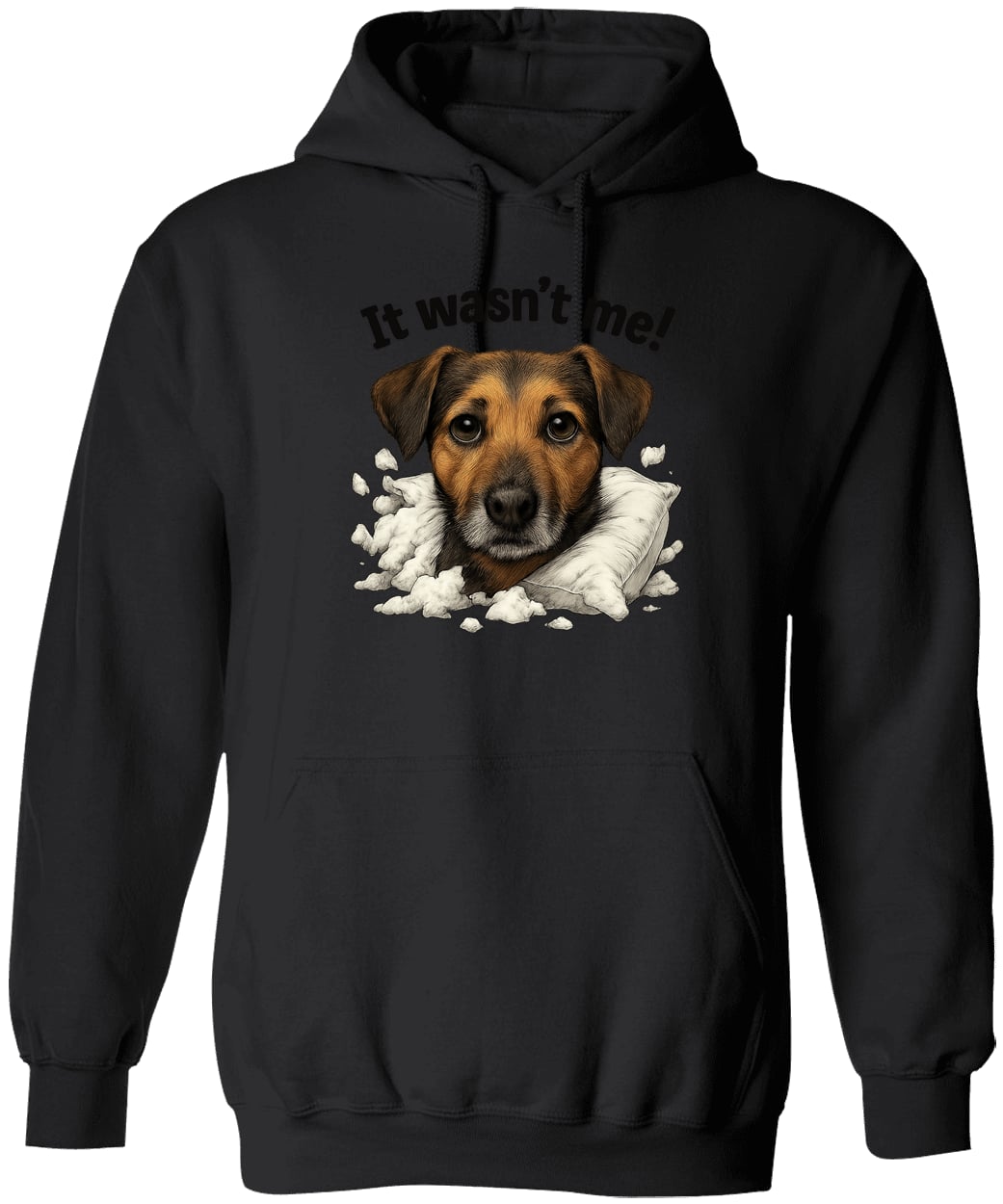 G185 Gildan Pullover Hoodie - Black