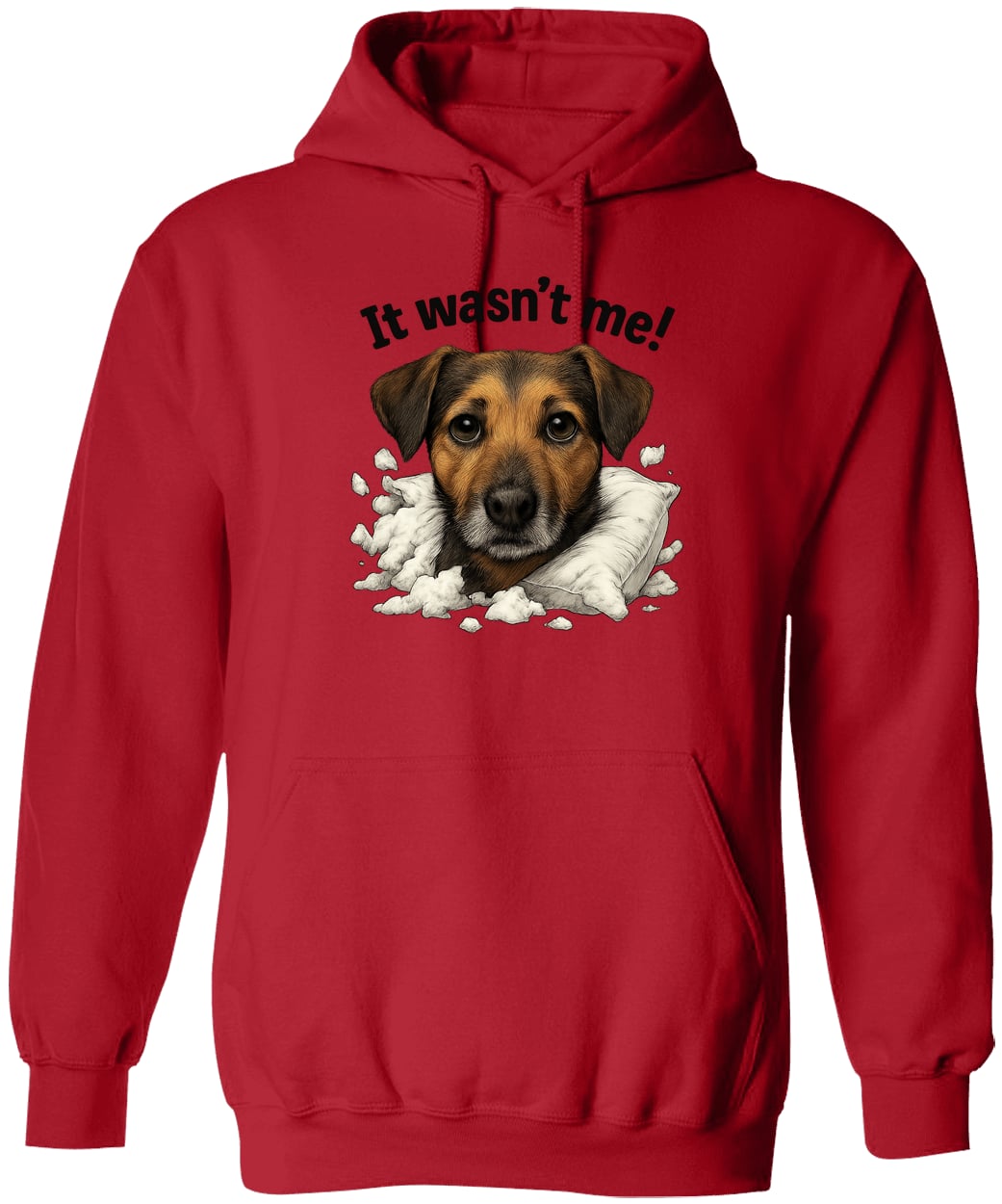 G185 Gildan Pullover Hoodie - Red