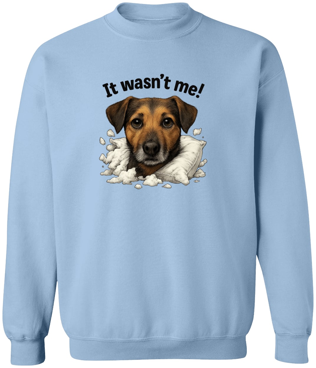 G180 Gildan Crewneck Pullover Sweatshirt - Light Blue