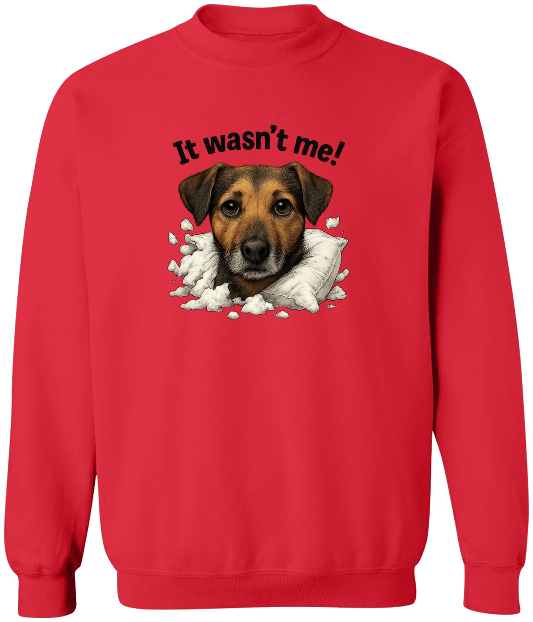 G180 Gildan Crewneck Pullover Sweatshirt - Red
