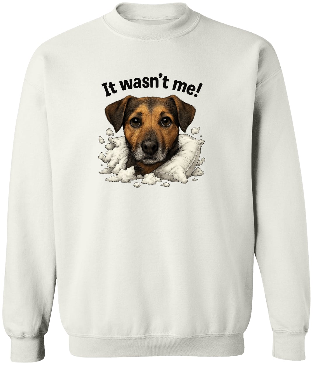 G180 Gildan Crewneck Pullover Sweatshirt - White