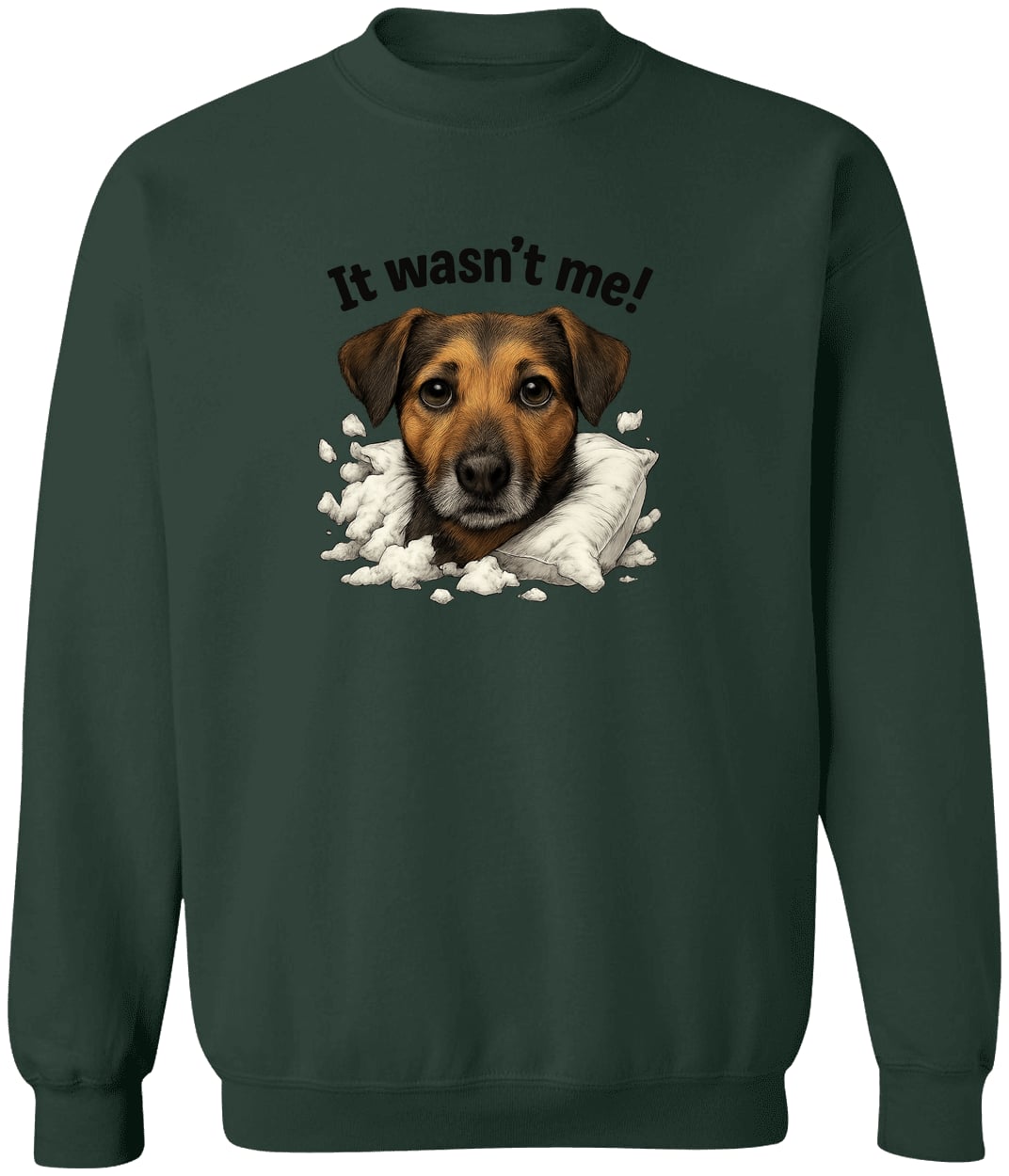 G180 Gildan Crewneck Pullover Sweatshirt - Forest Green