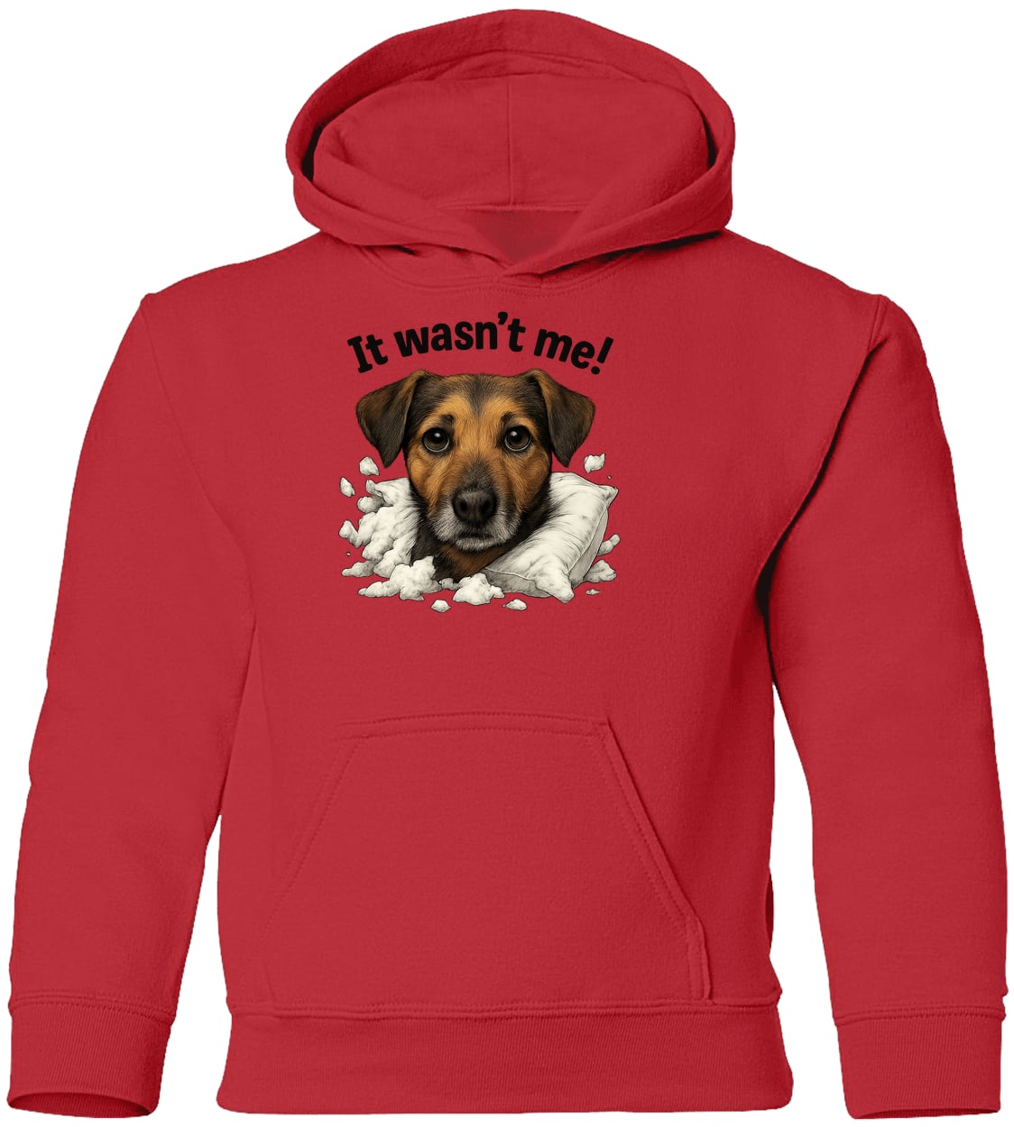 G185B Gildan Youth Pullover Hoodie - Red