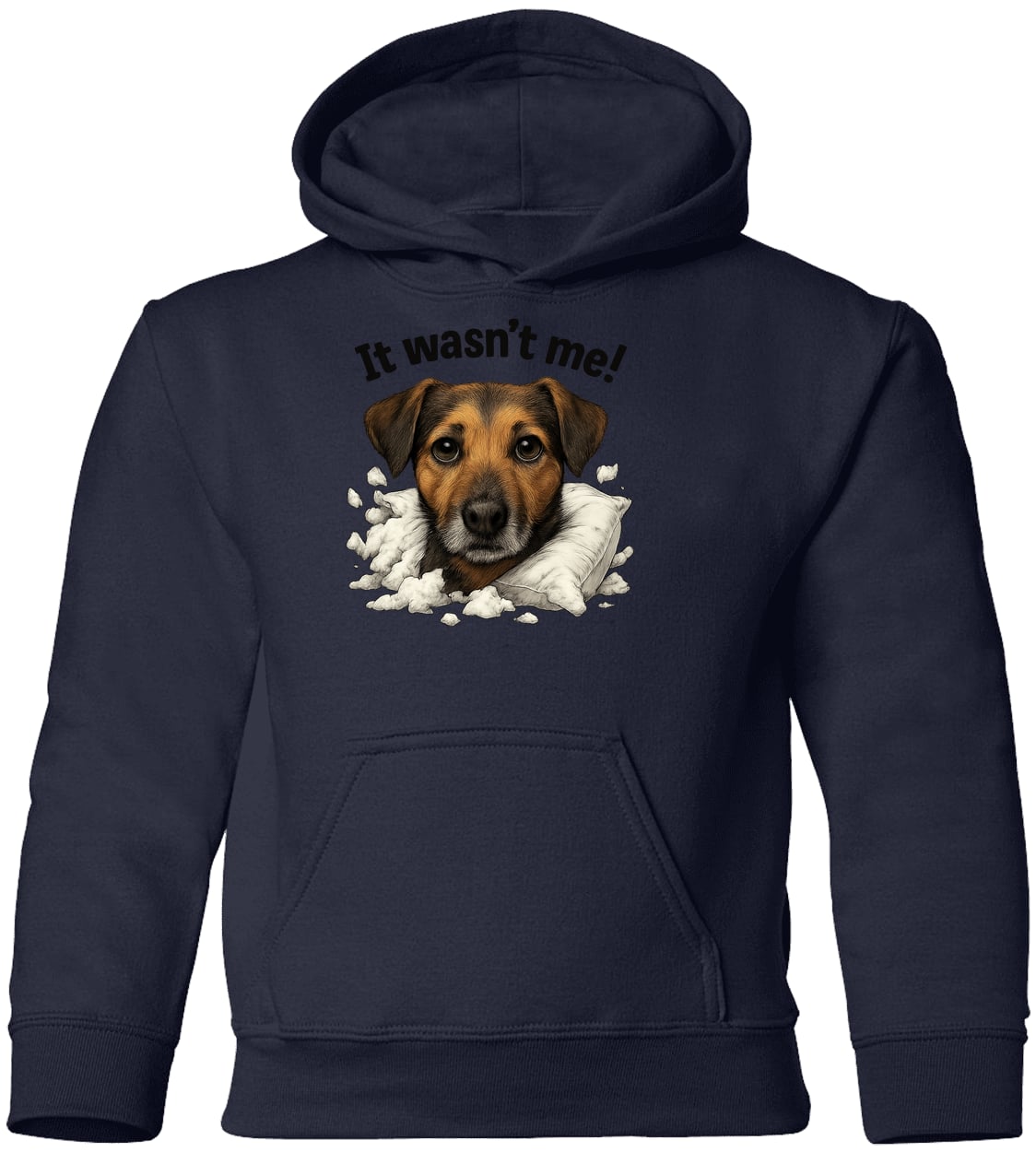 G185B Gildan Youth Pullover Hoodie - Navy