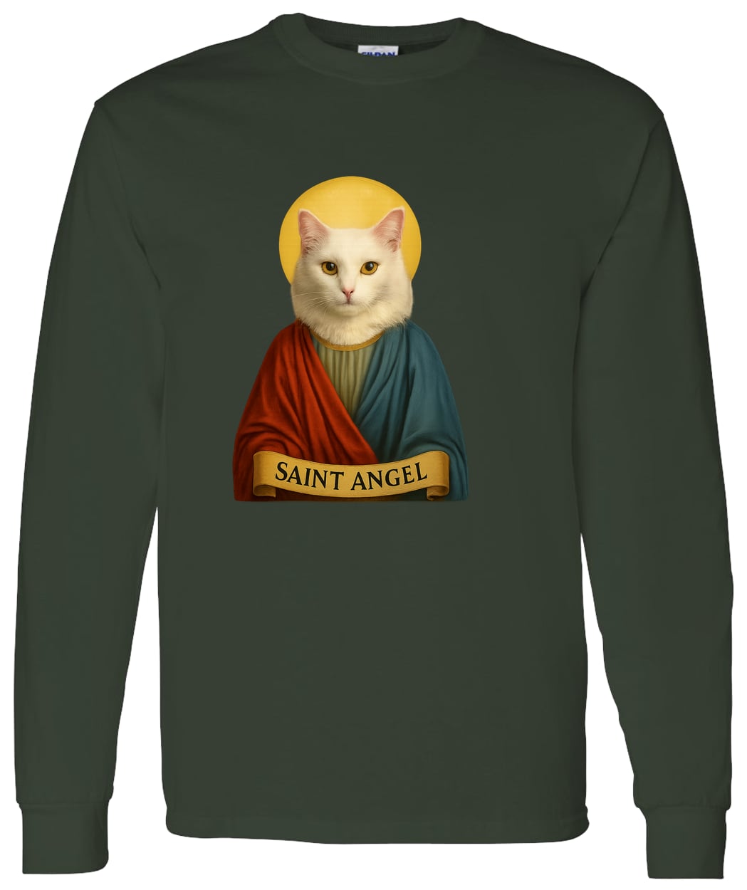 G540 LS T-Shirt 5.3 oz. - Forest Green