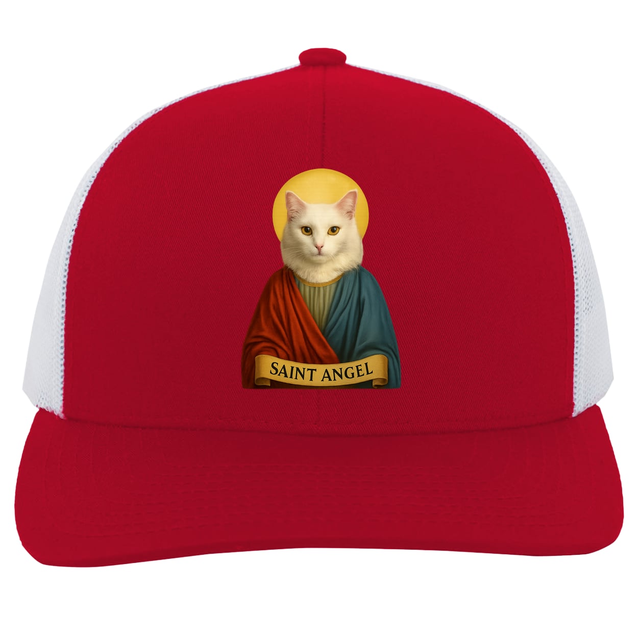 104C Trucker Snap Back - Red/White