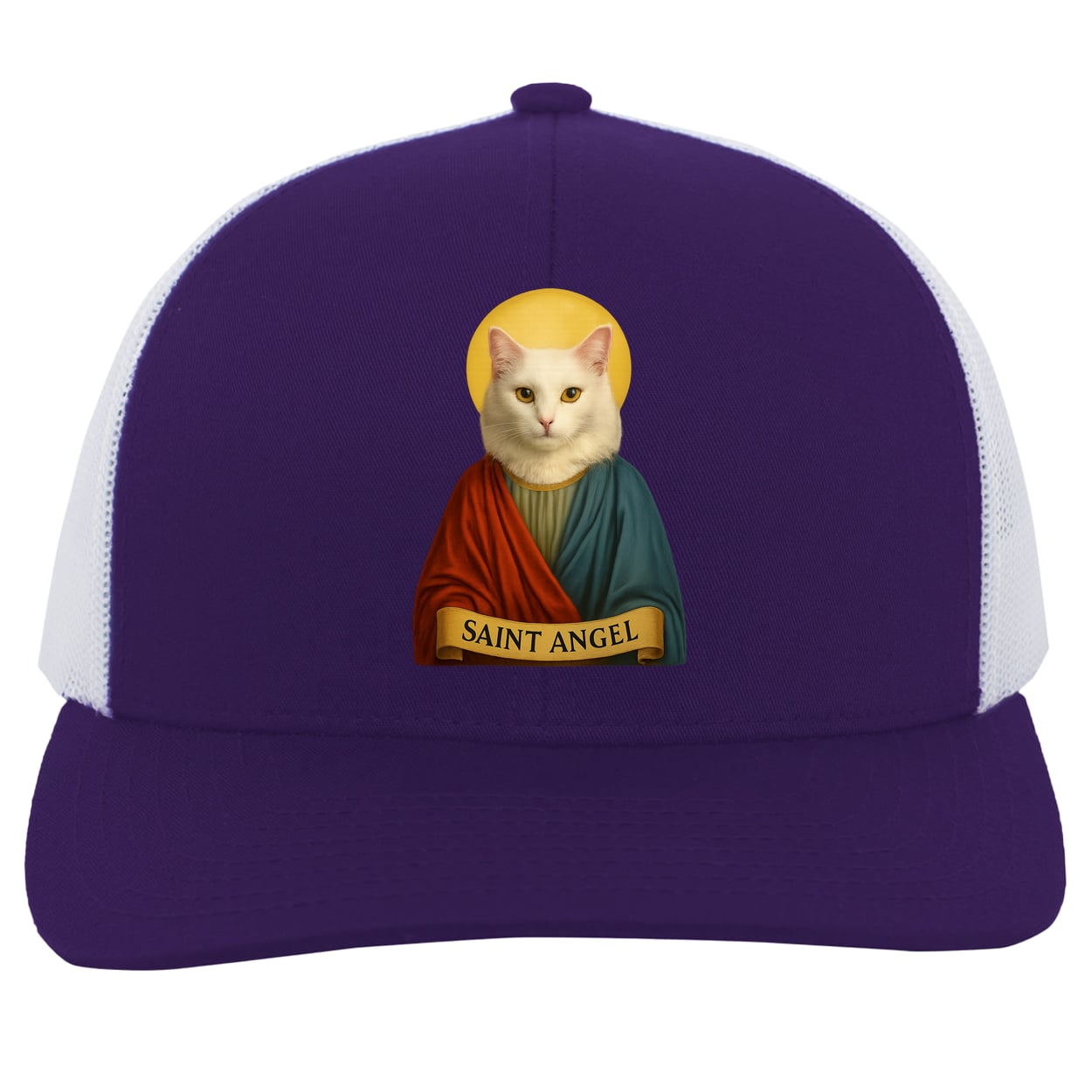 104C Trucker Snap Back - Purple/White