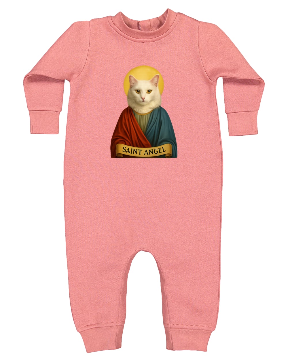 4447 Rabbit Skins Infant Fleece One-Piece Bodysuit - Mauvelous