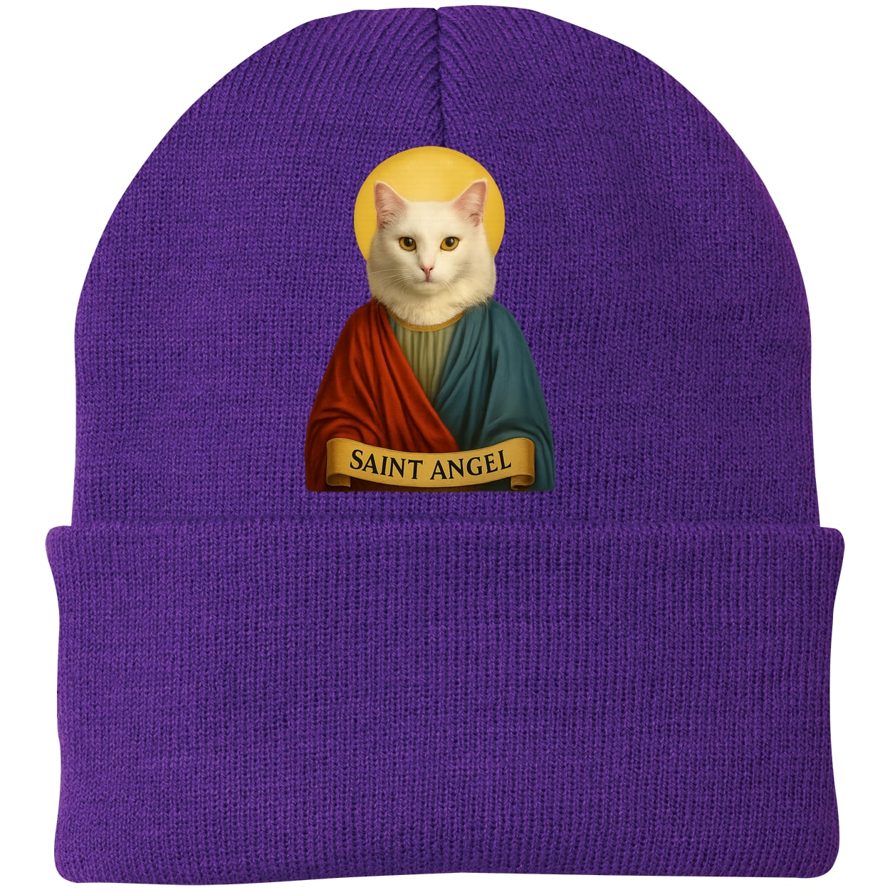 CP90 Port & Company Knit Beanie - Athletic Purple