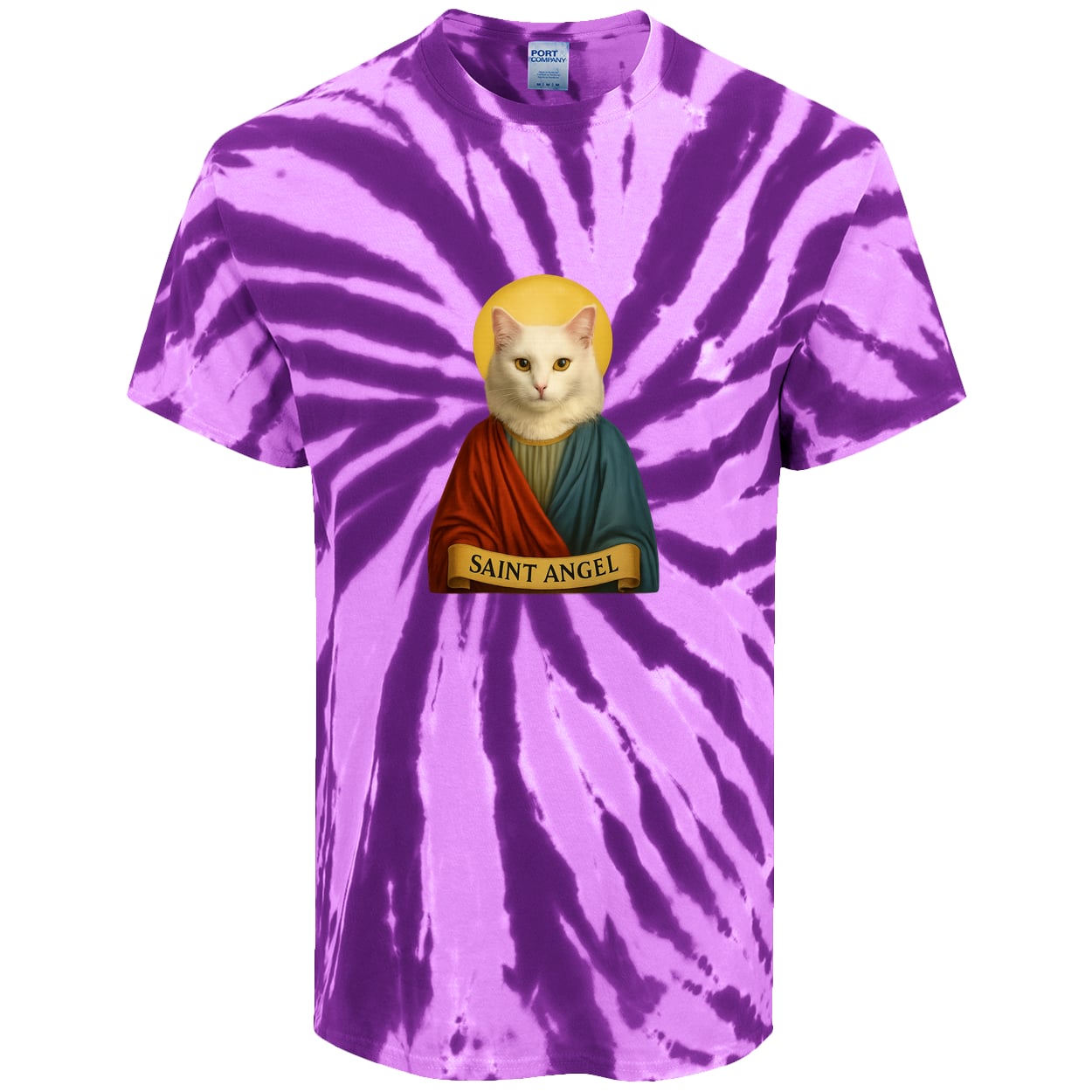 PC147 Port & Company Tie-Dye Tee - Purple