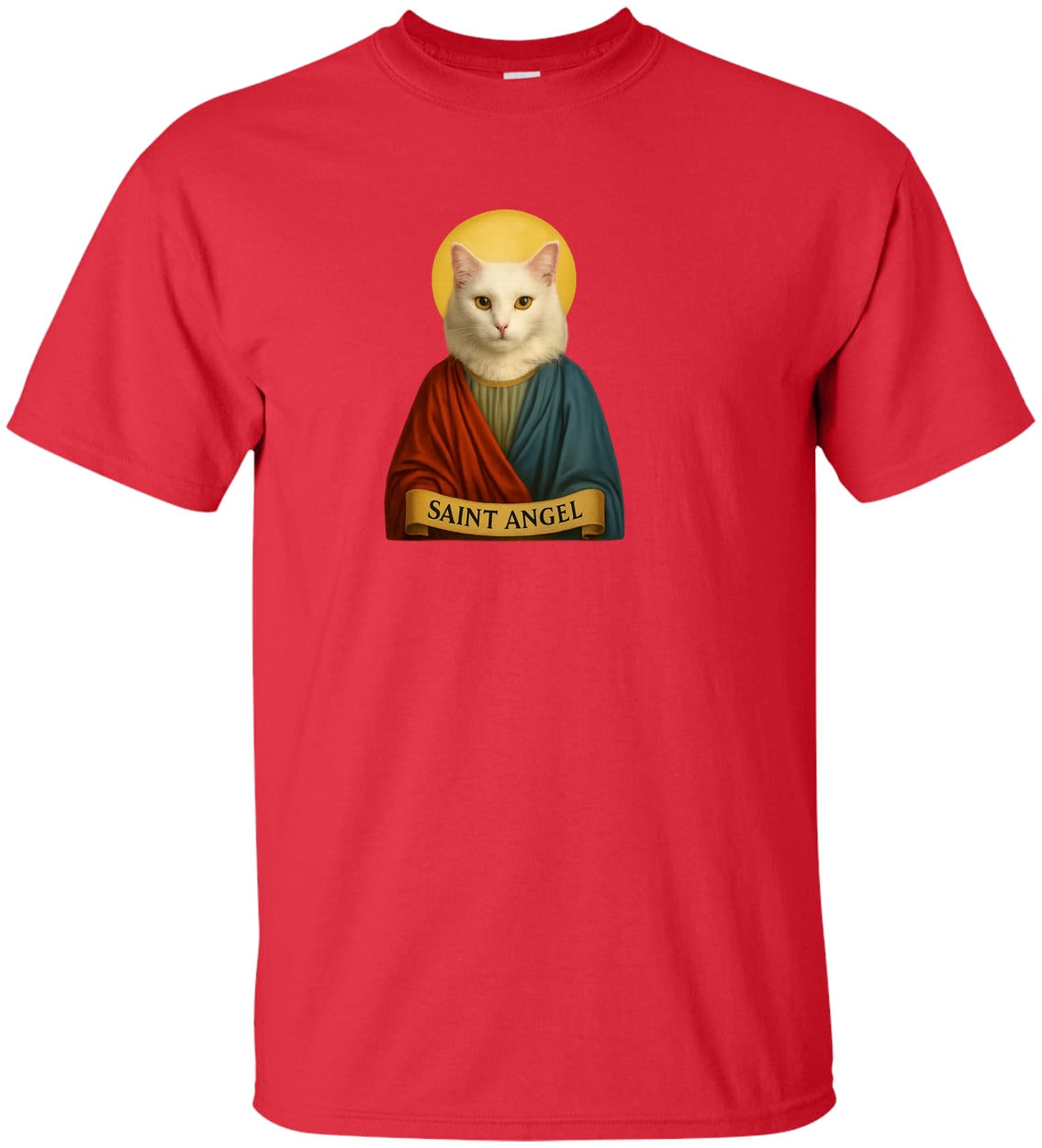 G200T Gildan Mens Tall Ultra Cotton Tee - Red