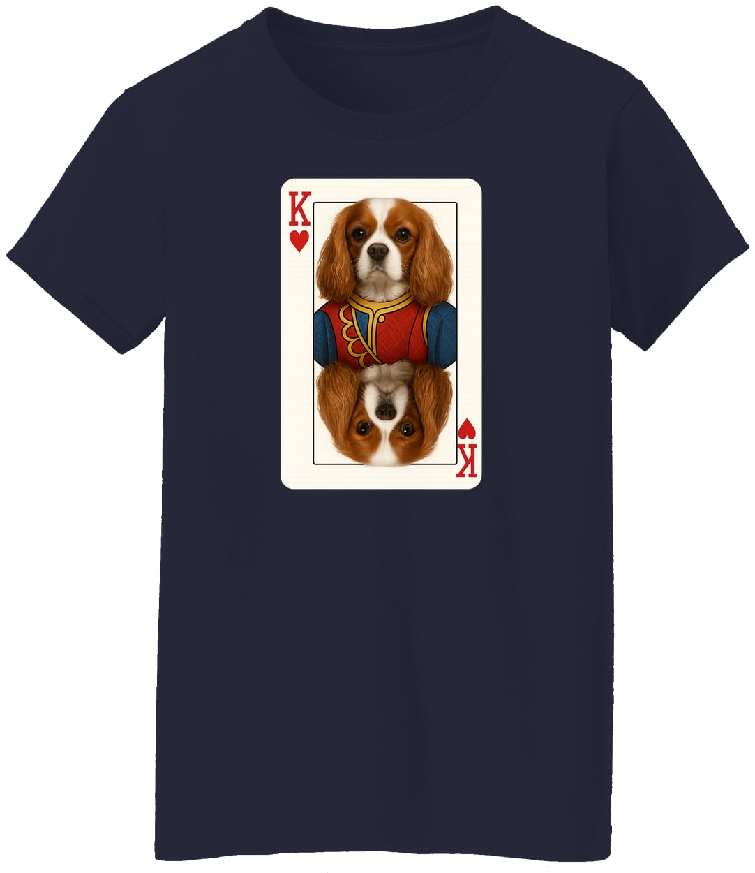 G500L Ladies' 5.3 oz. T-Shirt - Navy