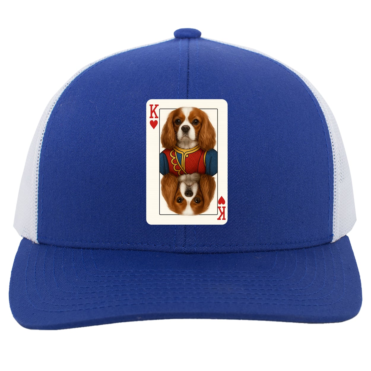 104C Trucker Snap Back - Royal/White