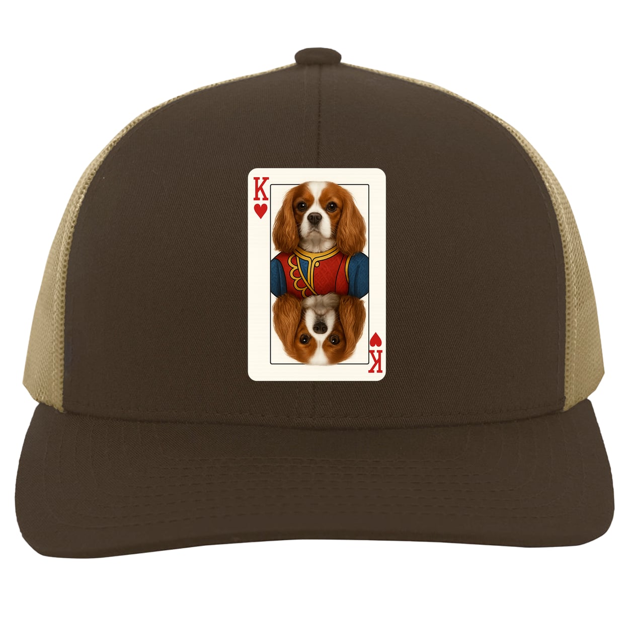 104C Trucker Snap Back - Brown/Khaki