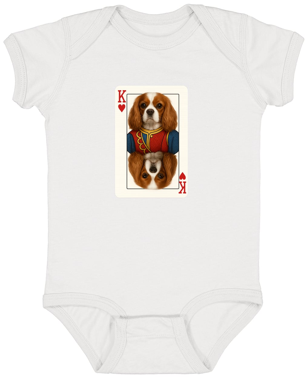 4424 Infant Fine Jersey Bodysuit - White