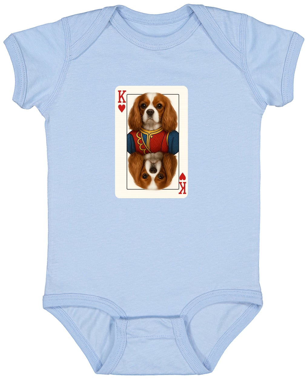 4424 Infant Fine Jersey Bodysuit - Light Blue