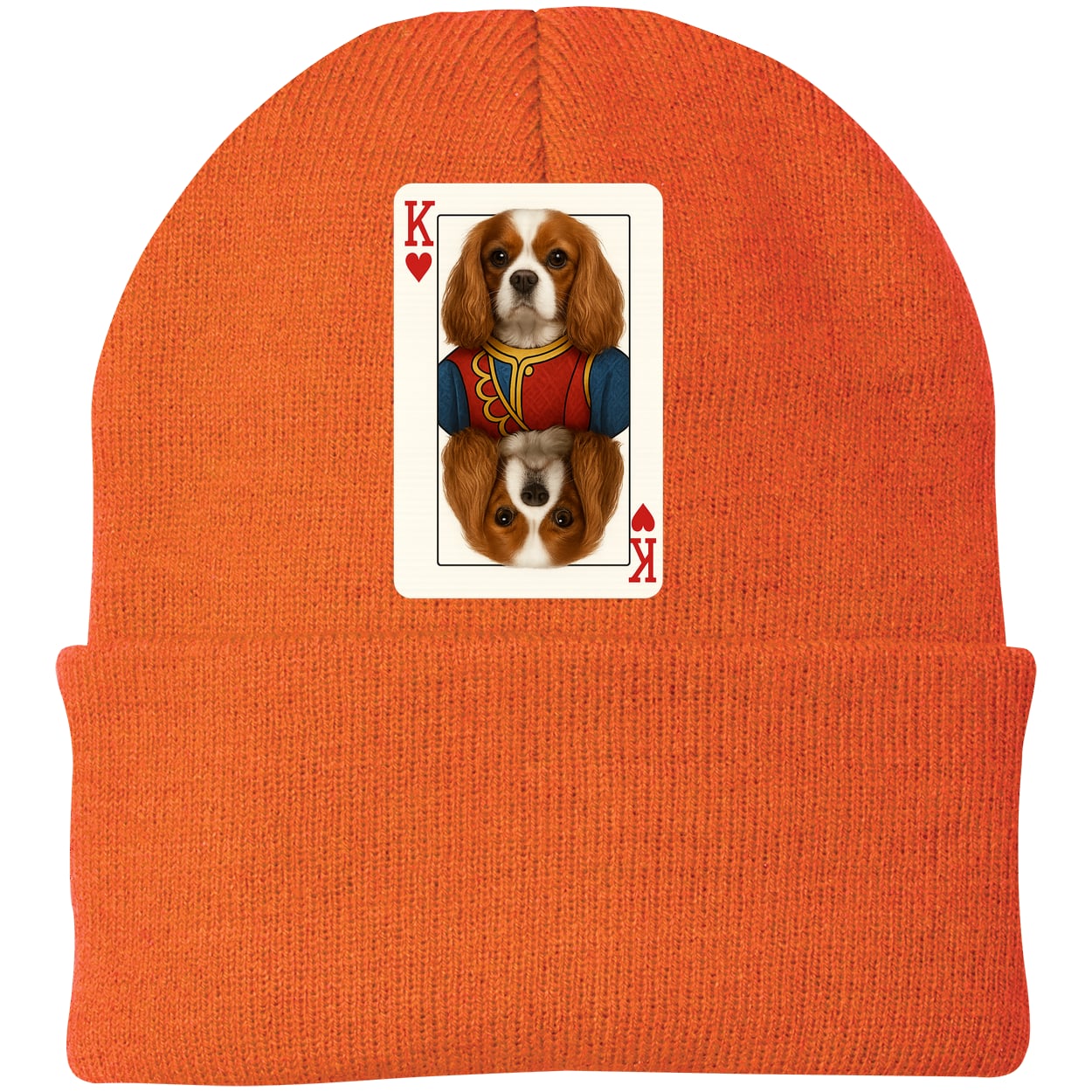 CP90 Port & Company Knit Beanie - Neon Orange