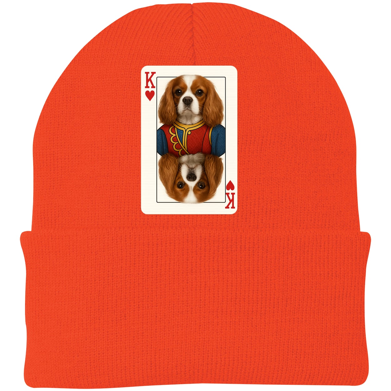 CP90 Port & Company Knit Beanie - Athletic Orange