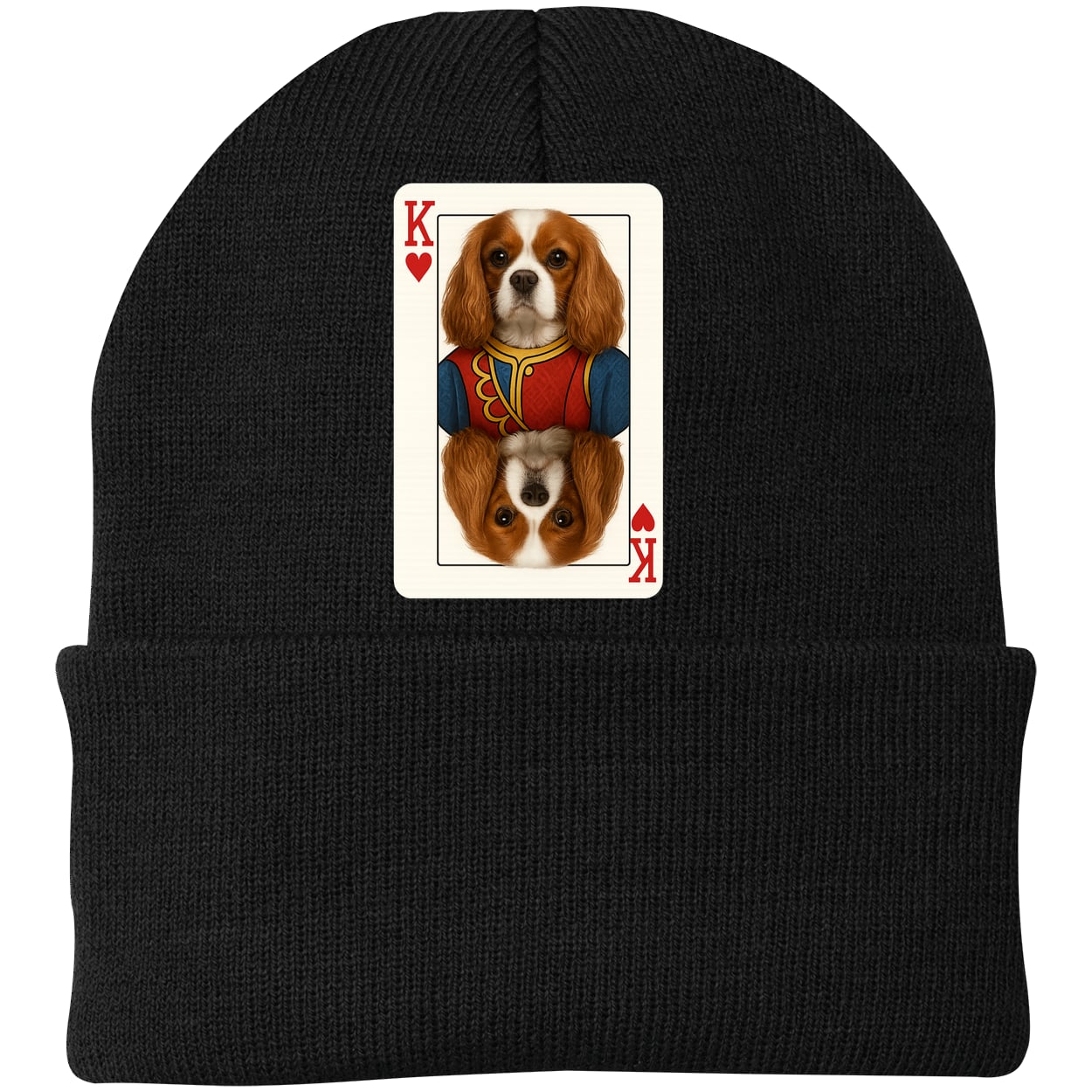 CP90 Port & Company Knit Beanie - Black