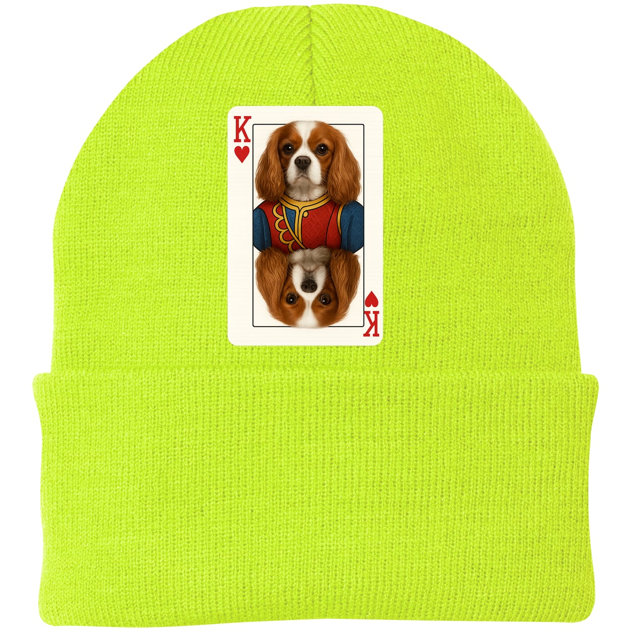 CP90 Port & Company Knit Beanie - Neon Yellow