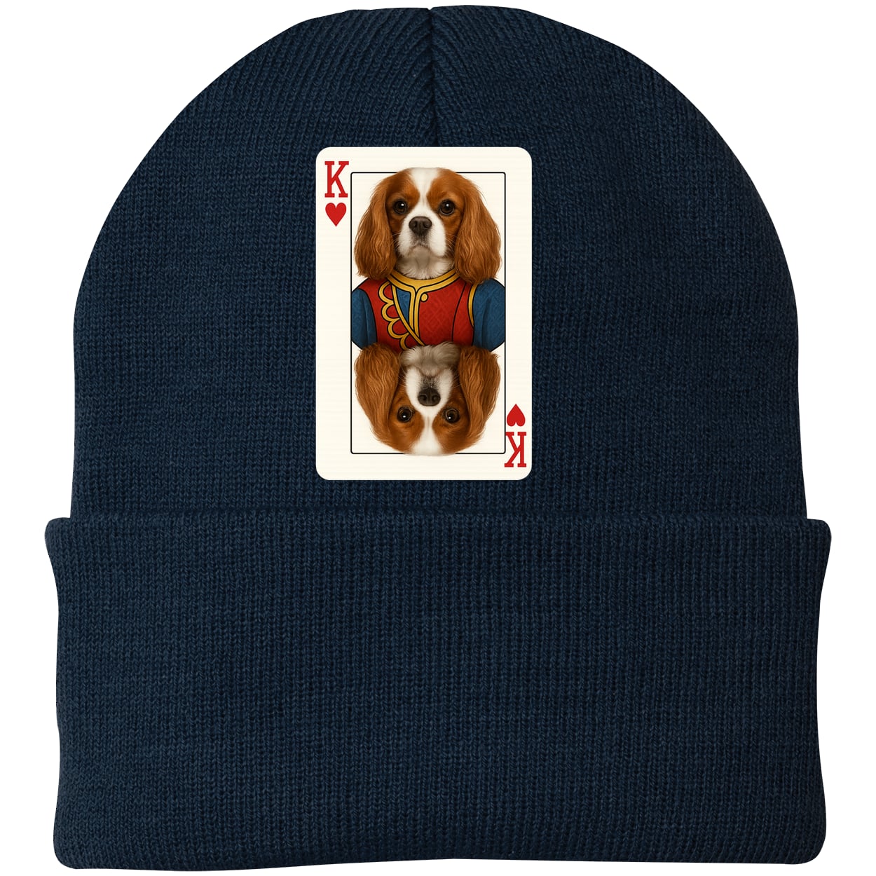 CP90 Port & Company Knit Beanie - Navy