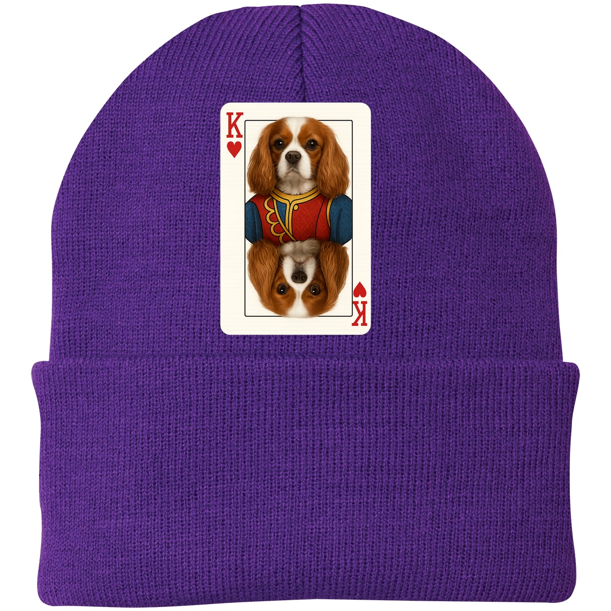 CP90 Port & Company Knit Beanie - Athletic Purple