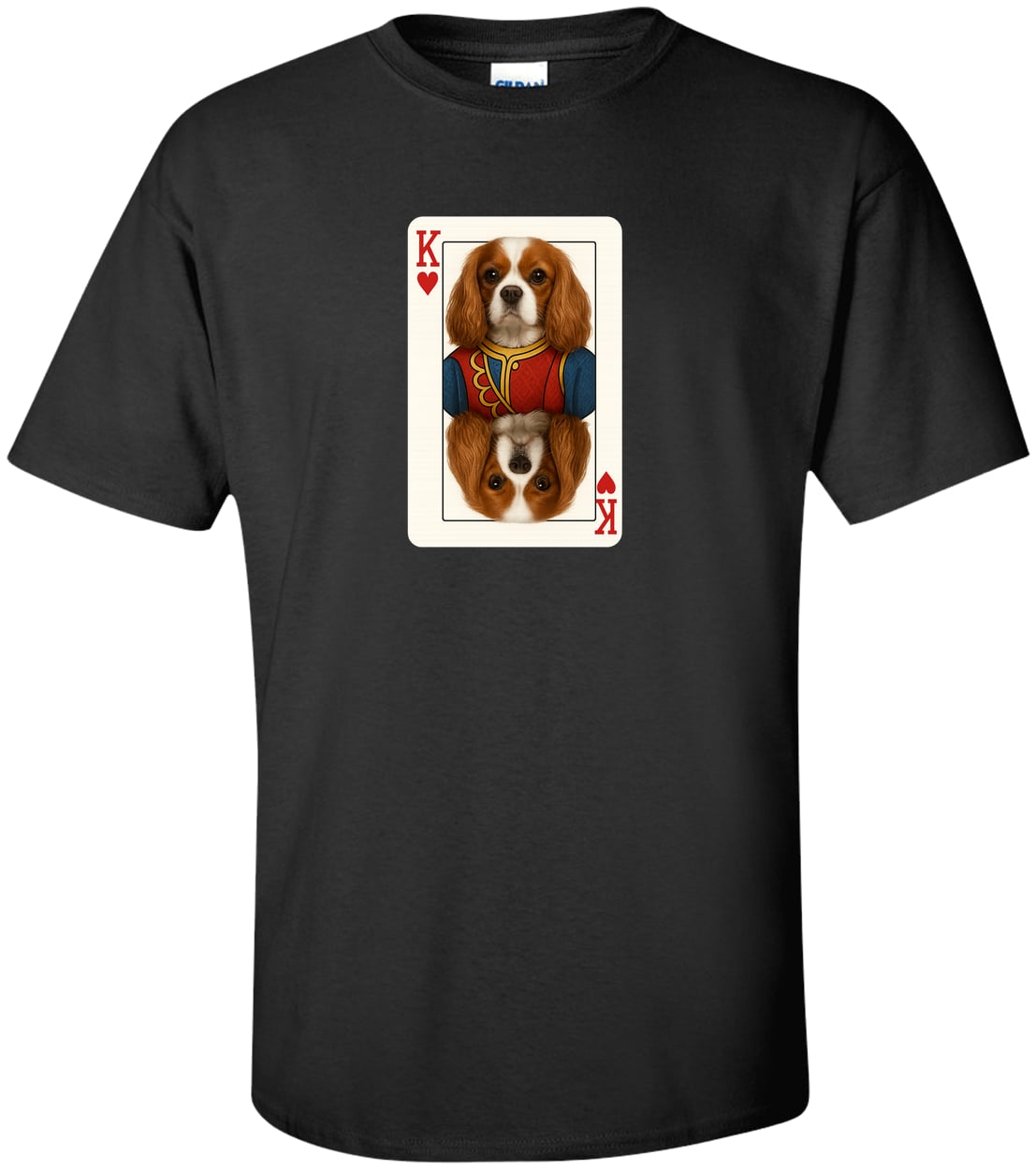 G200T Gildan Mens Tall Ultra Cotton Tee - Black