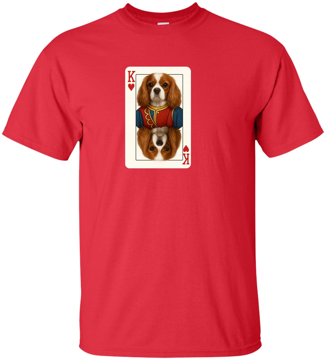 G200T Gildan Mens Tall Ultra Cotton Tee - Red