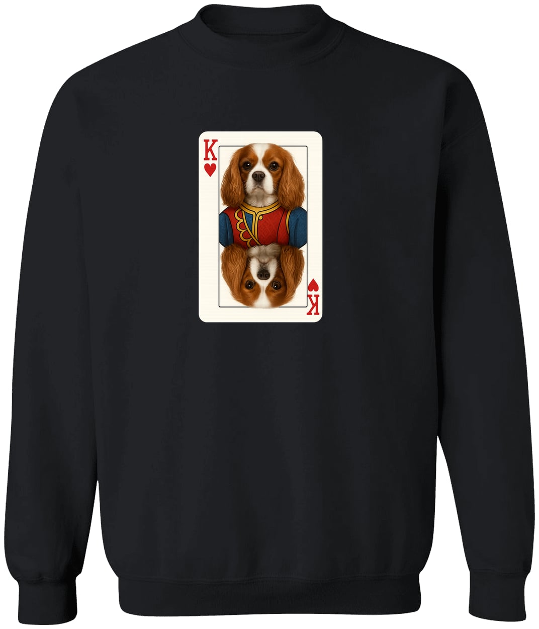 G180 Gildan Crewneck Pullover Sweatshirt - Black