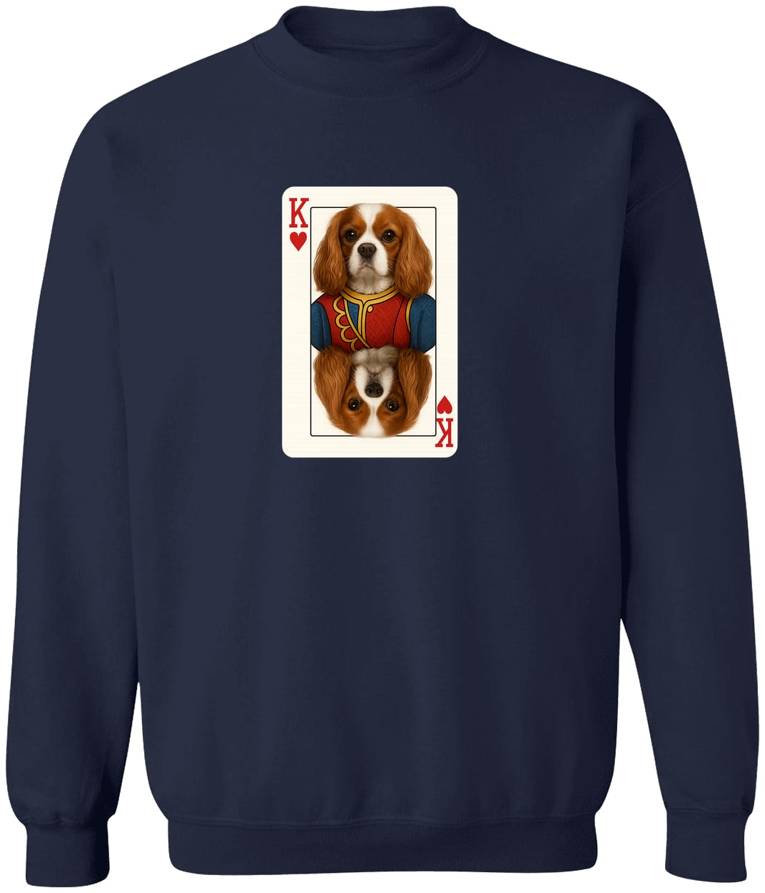 G180 Gildan Crewneck Pullover Sweatshirt - Navy