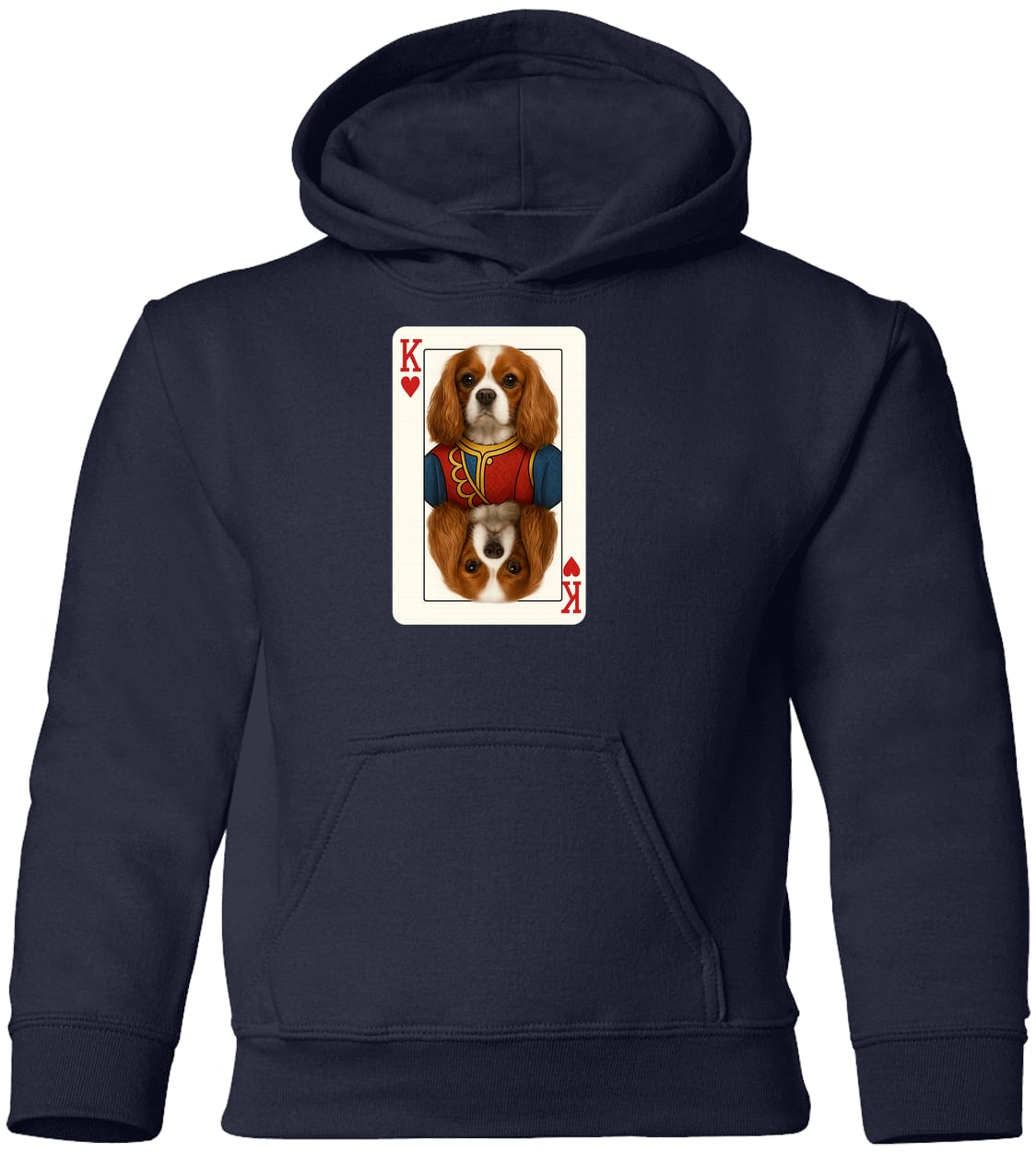 G185B Gildan Youth Pullover Hoodie - Navy