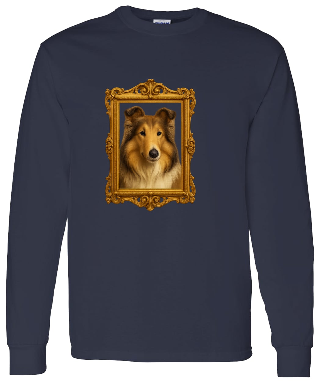 G540 LS T-Shirt 5.3 oz. - Navy
