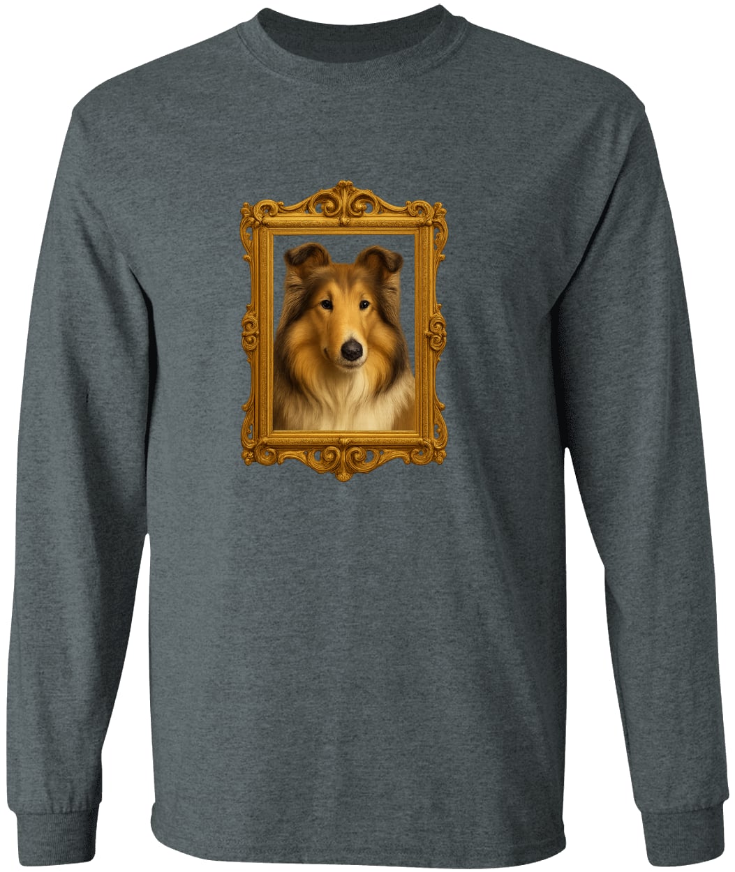 G540 LS T-Shirt 5.3 oz. - Dark Heather
