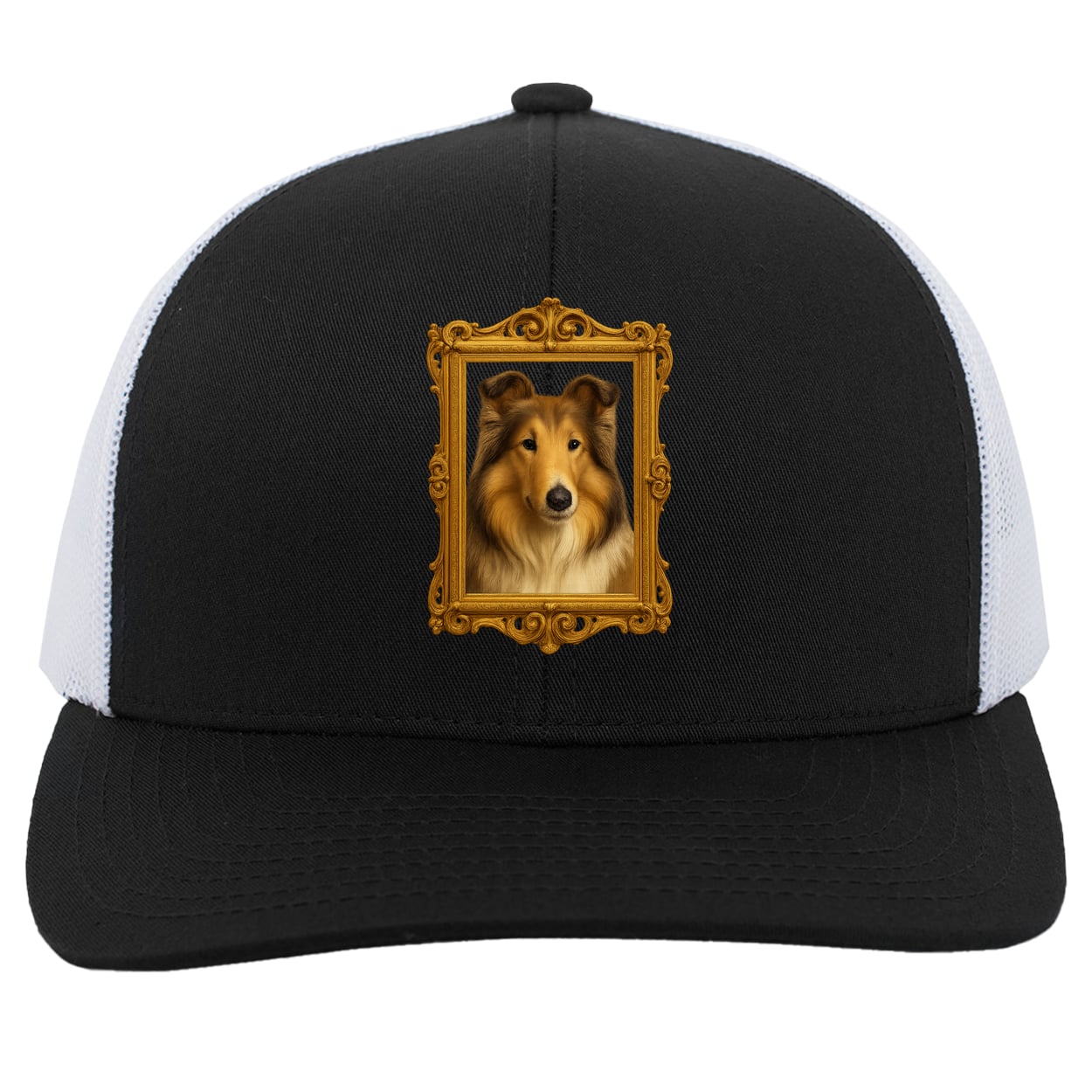 104C Trucker Snap Back - Black/White